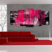 Quadro Triptico PVC Abstratos