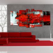 Quadro Triptico PVC Abstratos