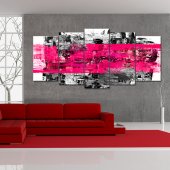 Quadro Triptico PVC Abstratos