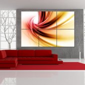 Quadro Triptico PVC Abstratos