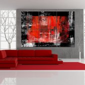 Quadro Triptico PVC Abstratos