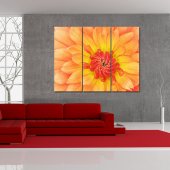 Quadro Triptico PVC flores