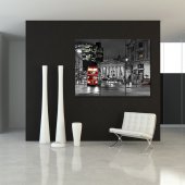 Quadro Triptico PVC London