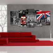 Quadro Triptico PVC London