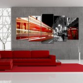 Quadro Triptico PVC London