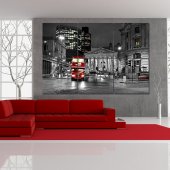 Quadro Triptico PVC London