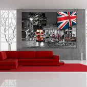 Quadro Triptico PVC London