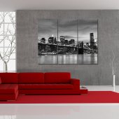 Quadro Triptico PVC New York