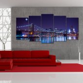 Quadro Triptico PVC New York