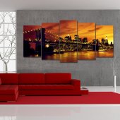 Quadro Triptico PVC New York