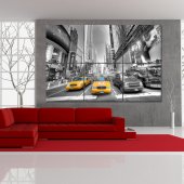 Quadro Triptico PVC New York