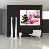 Quadro Triptico PVC Zen