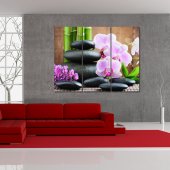 Quadro Triptico PVC Zen