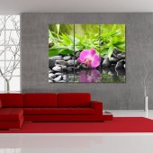 Quadro Triptico PVC Zen