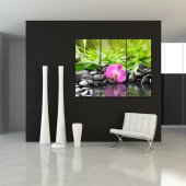 Quadro Triptico PVC Zen