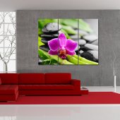 Quadro Triptico PVC Zen