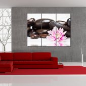 Quadro Triptico PVC Zen