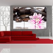 Quadro Triptico PVC Zen